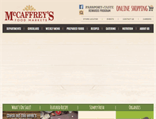 Tablet Screenshot of mccaffreys.com